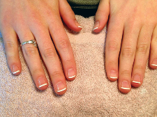 Manicure and pedicure