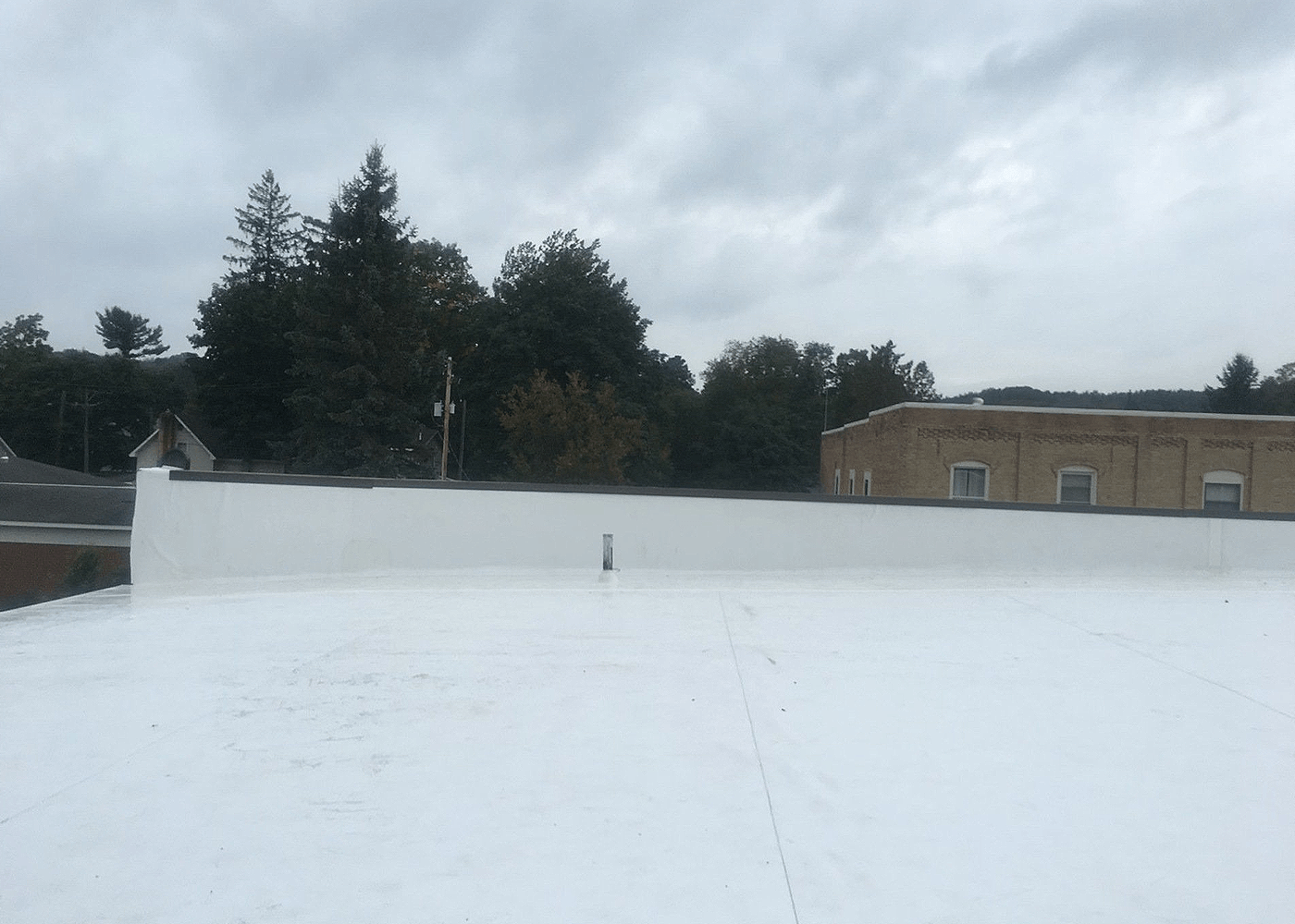Commercial roof