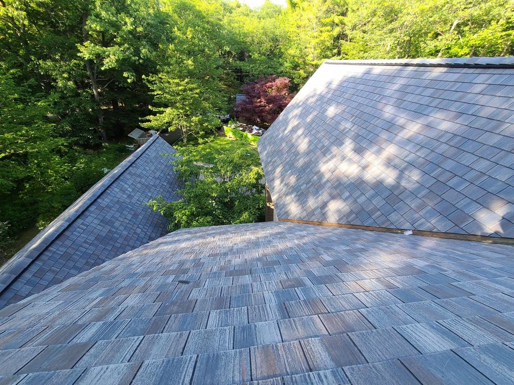 roofing top view