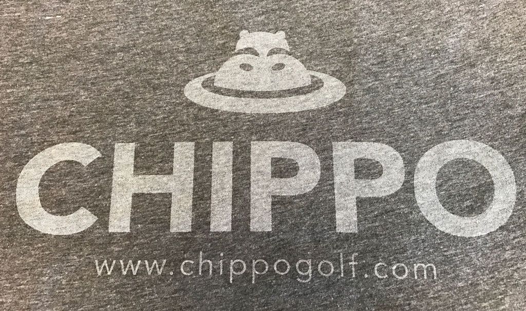 Logo for Chippo Golf featuring a stylized hippo icon, the word 