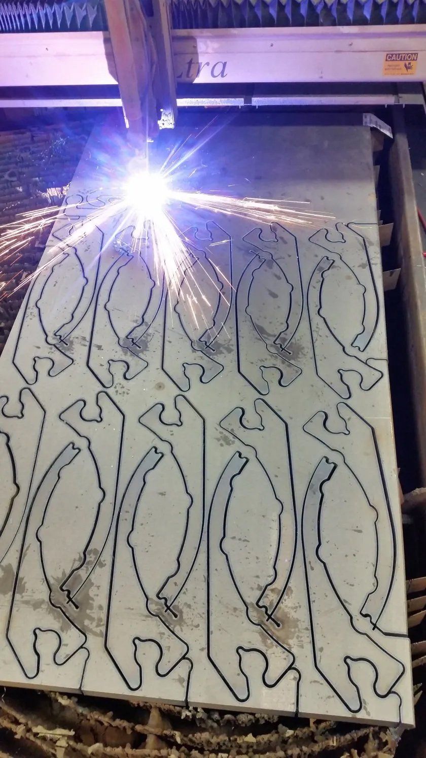 Plasma cutting