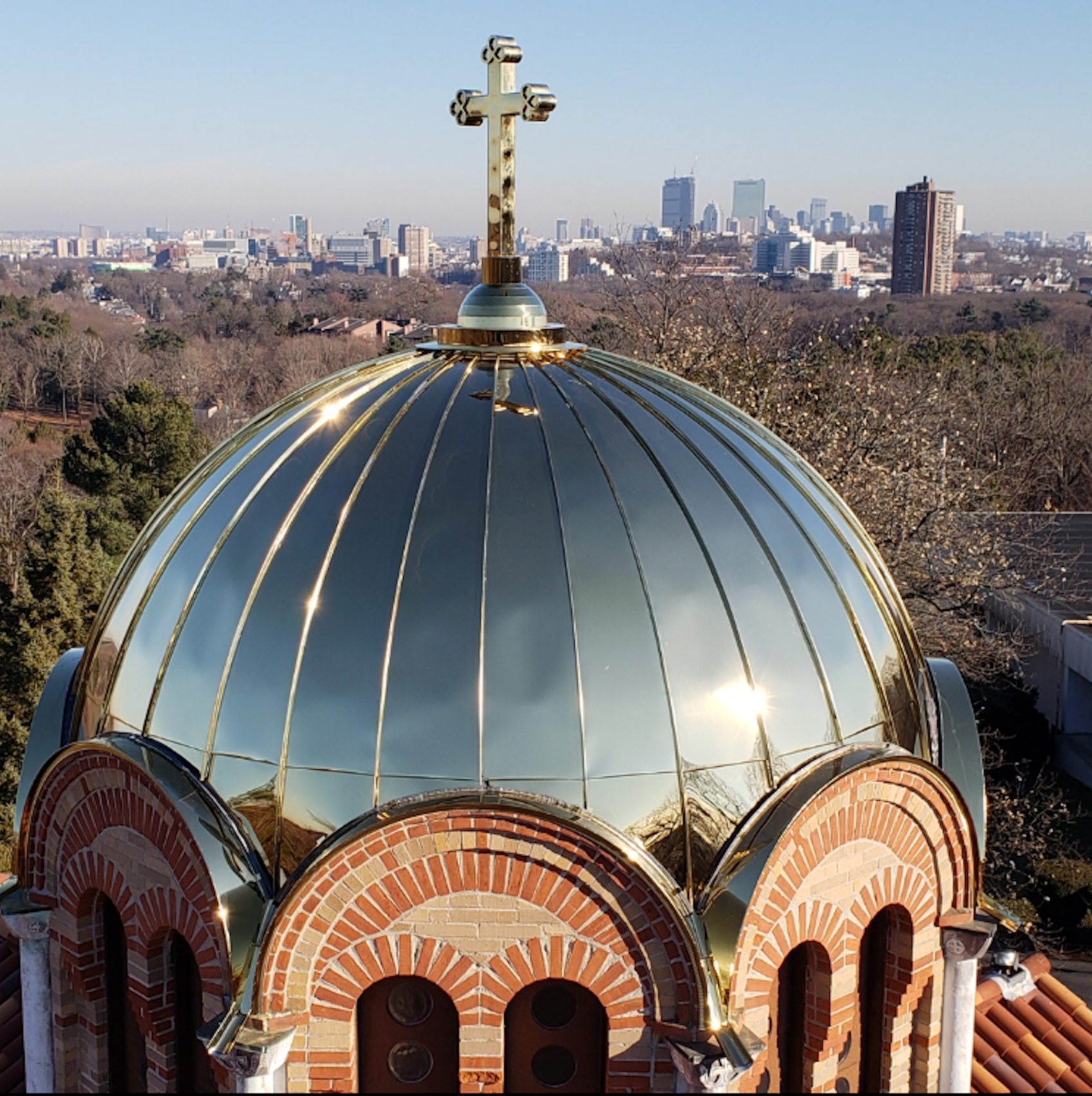 Hellenic College Dome restoration