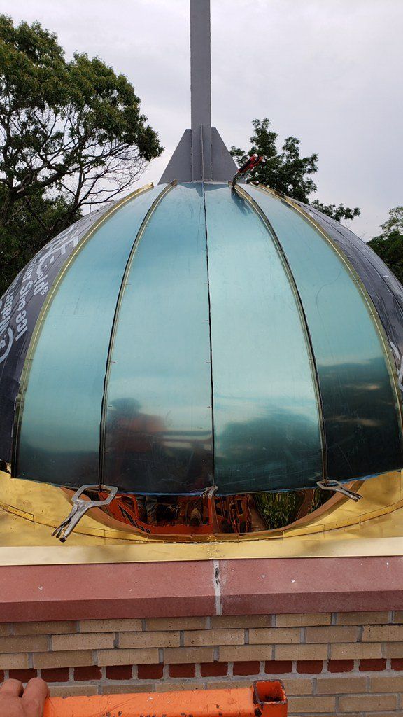 Hellenic College Dome restoration