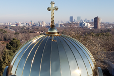 Church dome metal