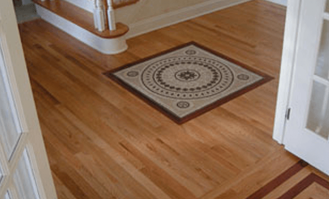 Hardwood floor design