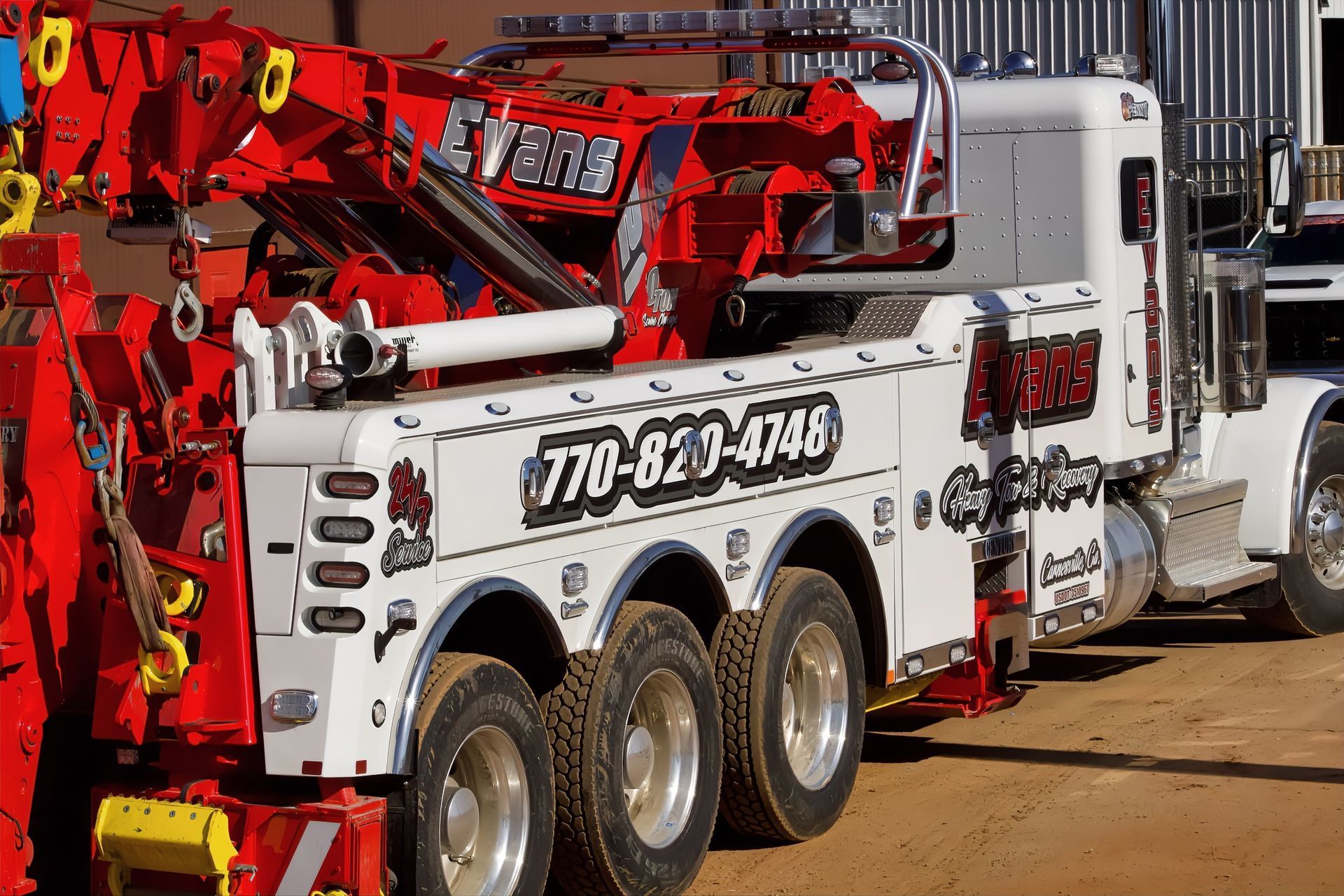 Evans Mobile Truck Repair Carnesville tow truck
