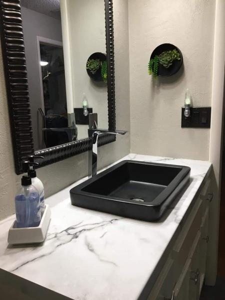 Bathroom countertop