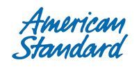 American Standard logo in blue script.