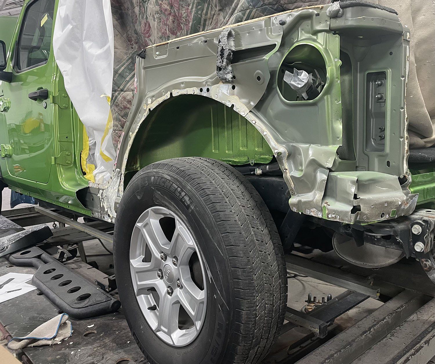 Car collision repair