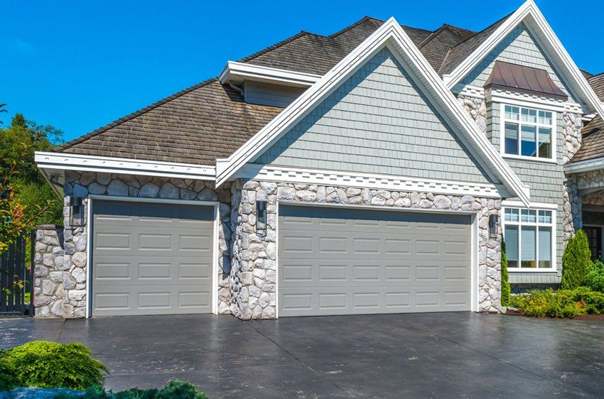 Residential garage door