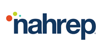 NAHREP logo: navy blue text with a cluster of colorful circles above the
