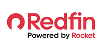Redfin logo with a red