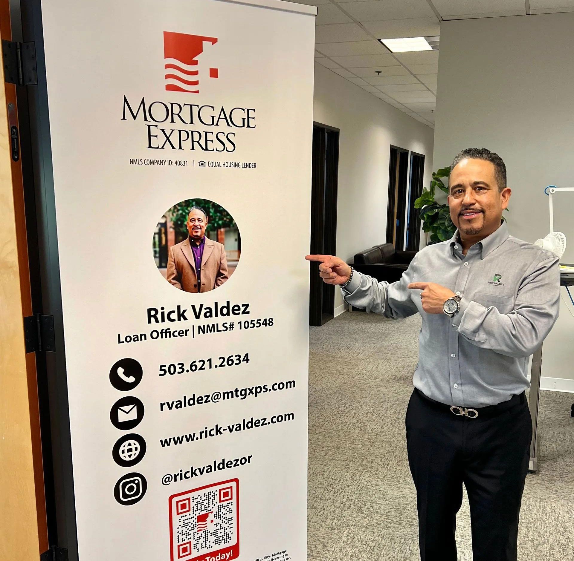 Rick Valdez, Loan Officer, NMLS #105548