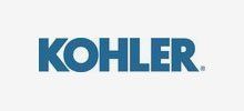 Kohler logo in blue text on a white background.