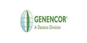 The logo for genencor is a danisco division