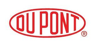 The logo for dupont is a red oval on a white background.