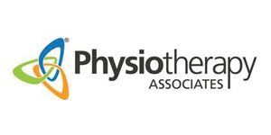 A logo for a company called physiotherapy associates.