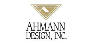 A logo for a company called ahmann design inc.