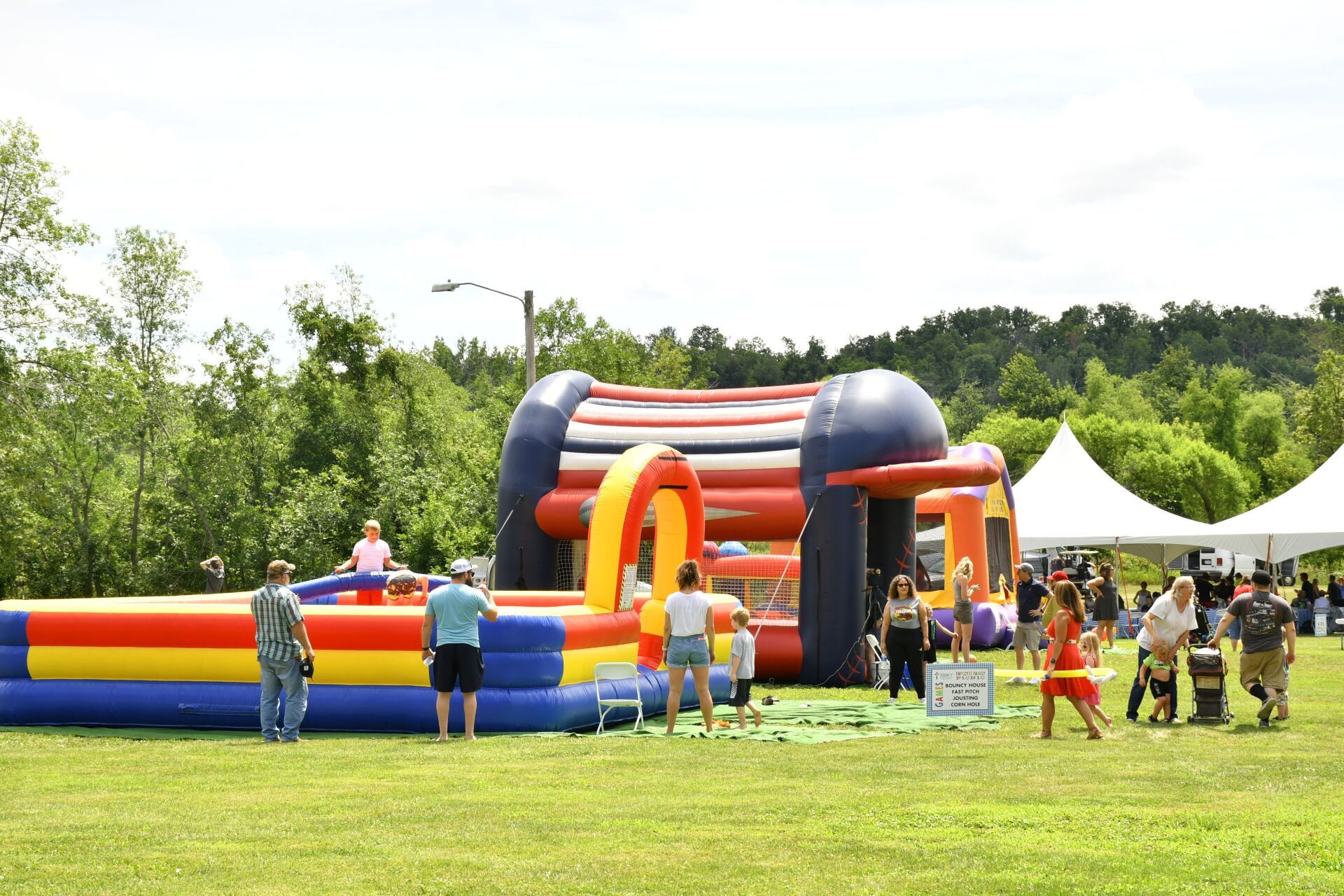 play area on the picnic
