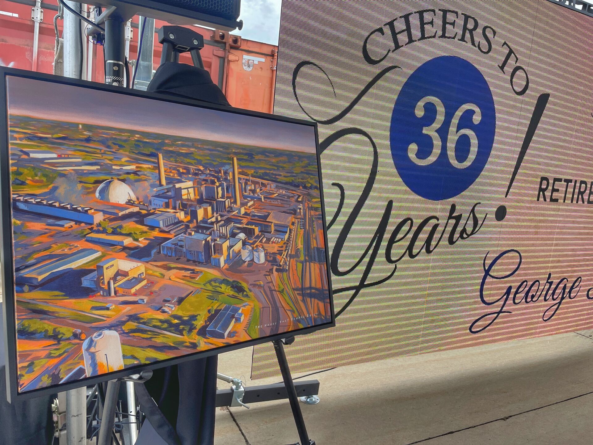 Retirement Party George Parry