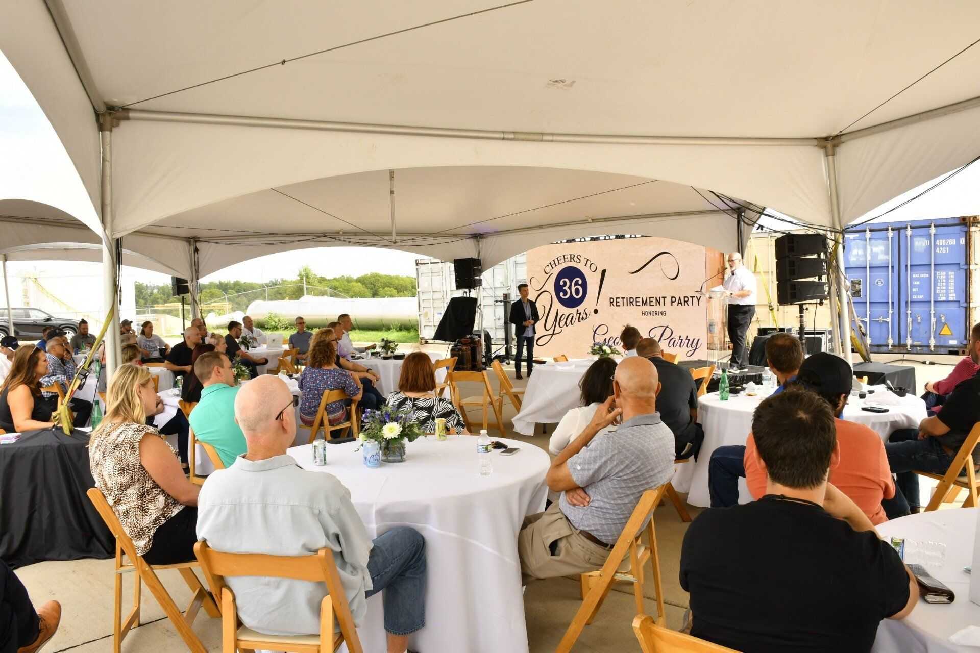 Retirement Party Social Celebration