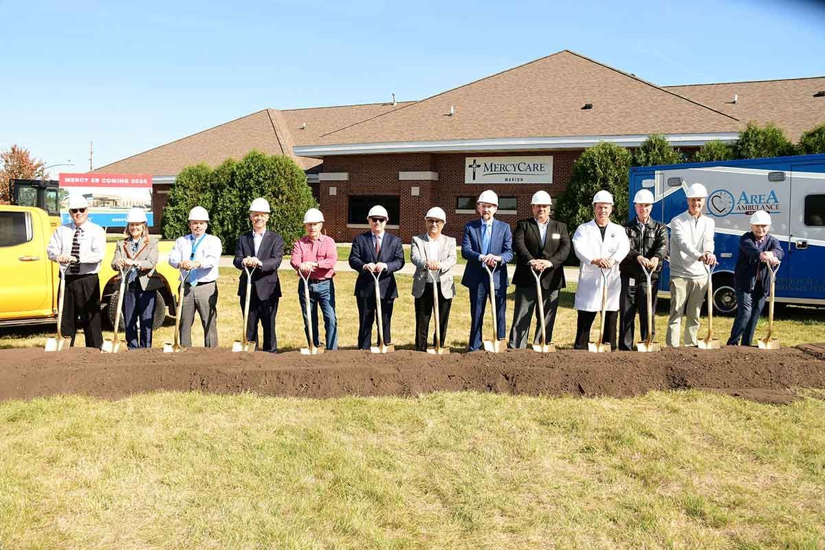 Mercy Marion ER Ground Breaking