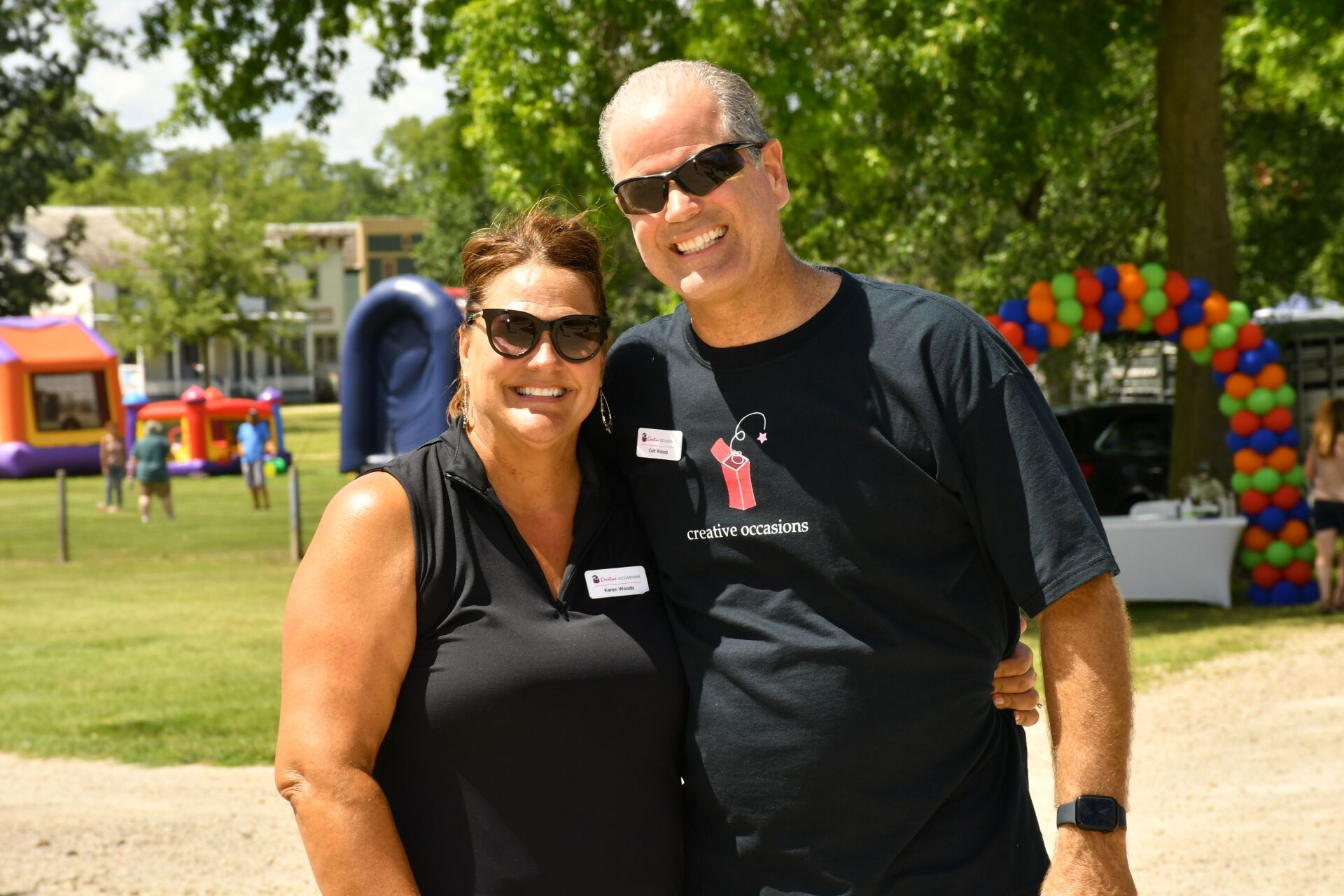 employees attending picnic