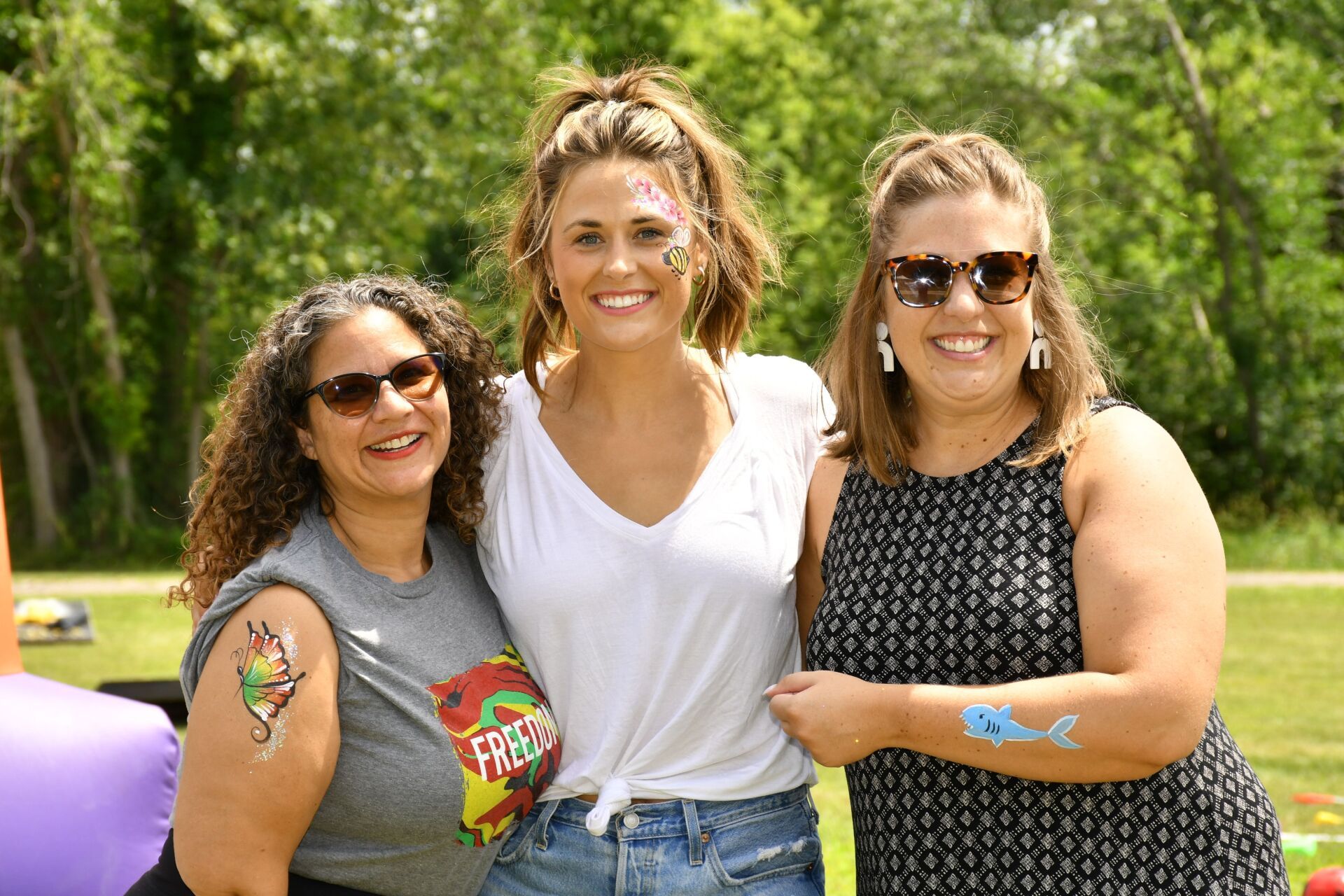 three women attendees