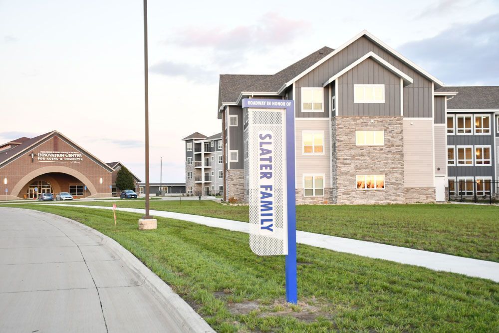 HallMar Village sidewalk