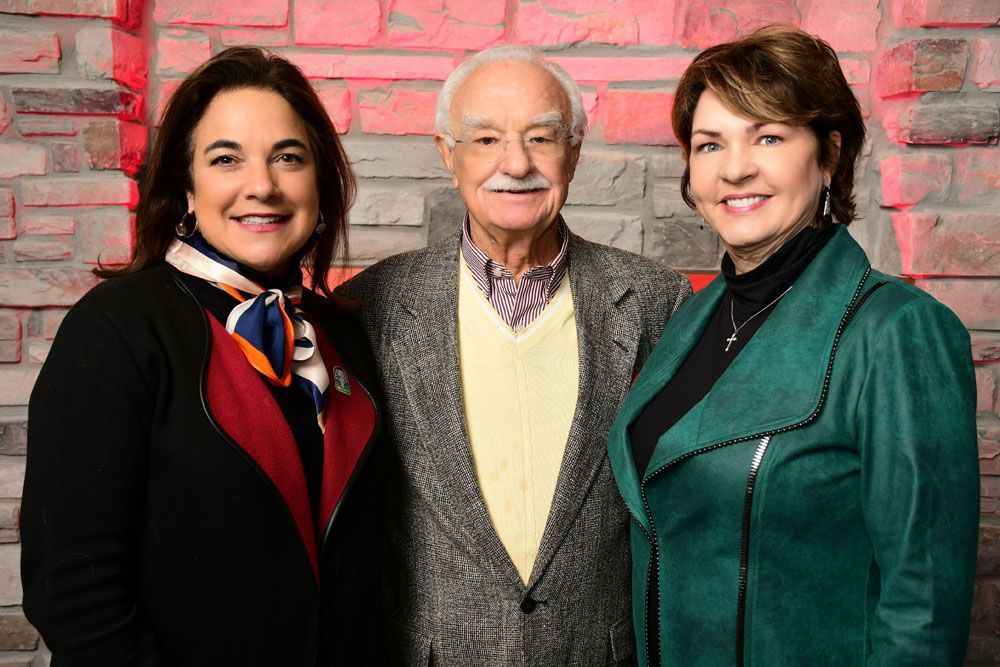 Guests at HallMar Village opening