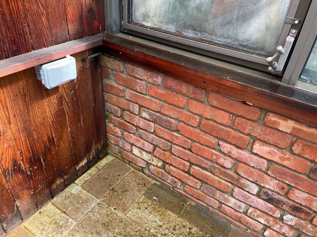 Pressure washing services - after