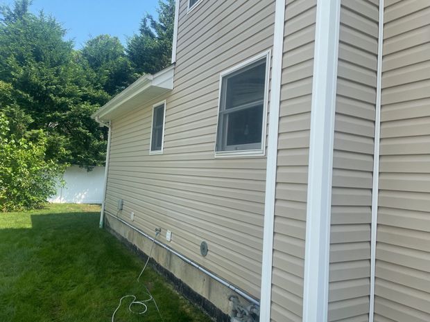 Pressure washing services - after