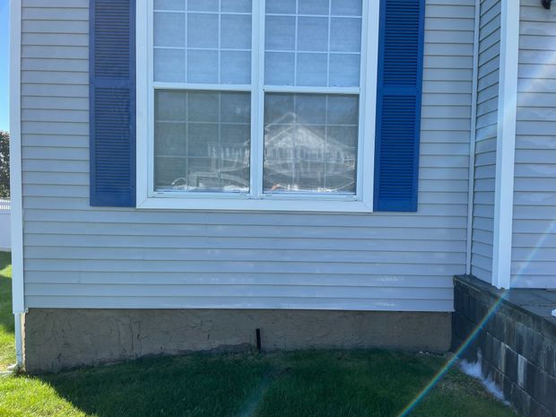 Pressure washing services - after