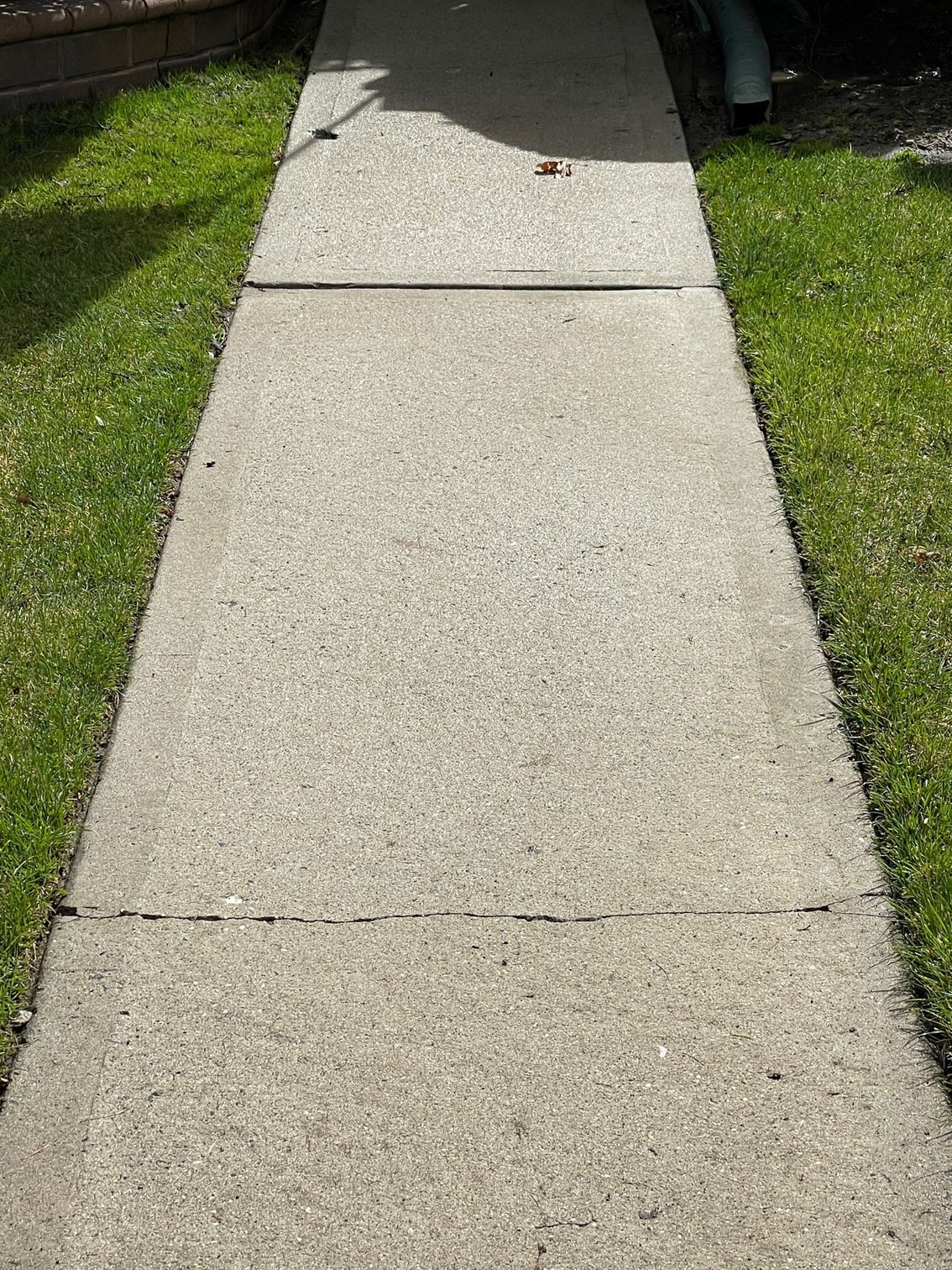 Pressure washing services - after