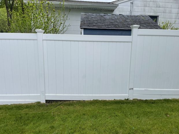 Pressure washing services - after