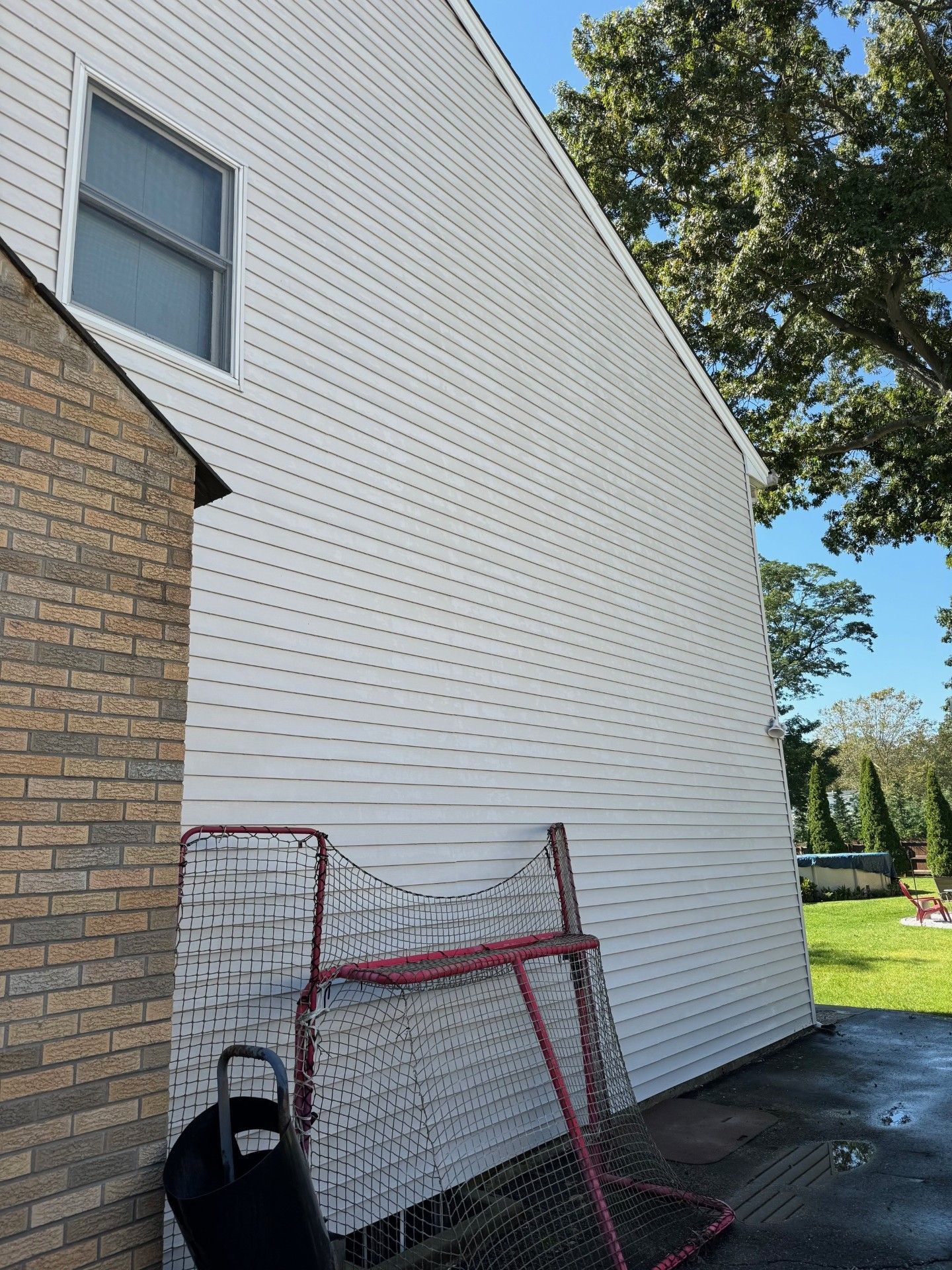 Pressure washing services - after