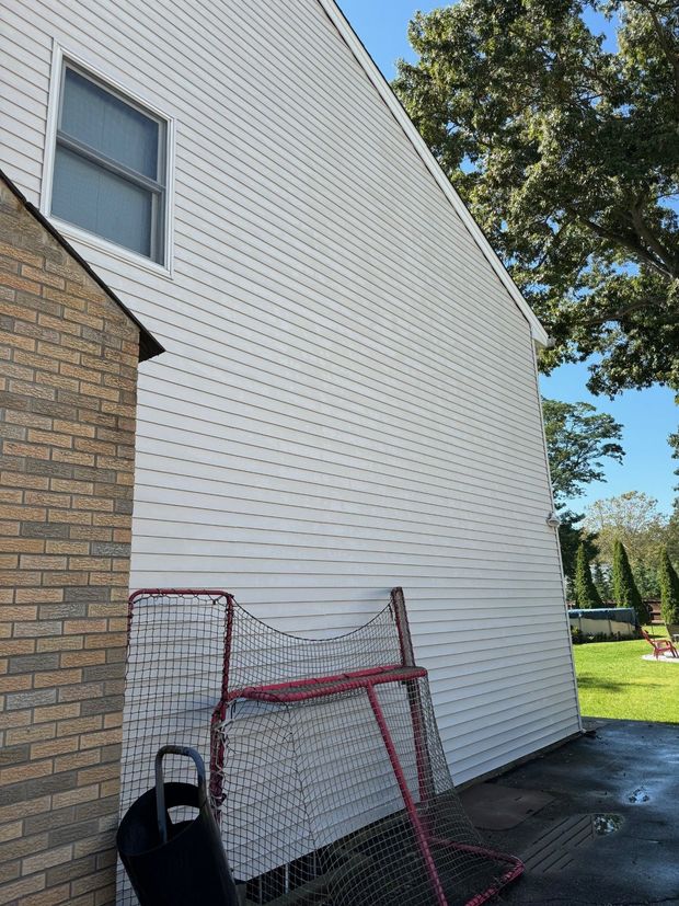 Pressure washing services - after
