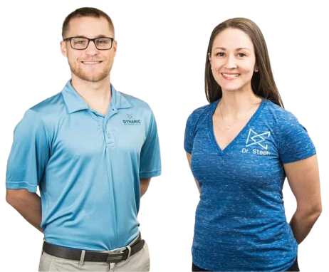 Dr. Kaleb Hebert and Dr. Stephanie Scarpa
