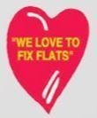 we love to fix flats