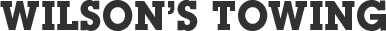 Wilson's Towing | Logo