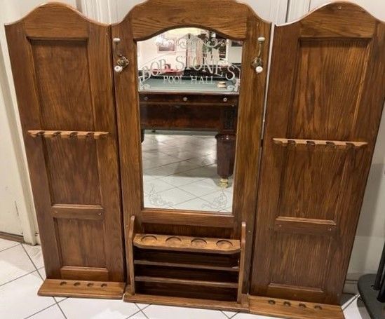 Custom 3-Piece Cue Rack