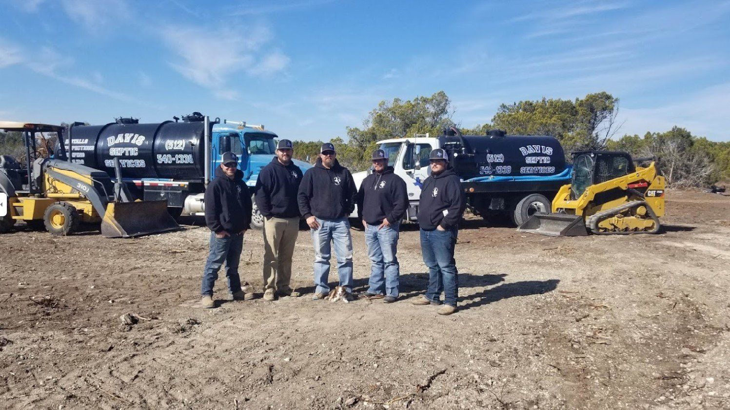 Davis Septic Services staffs