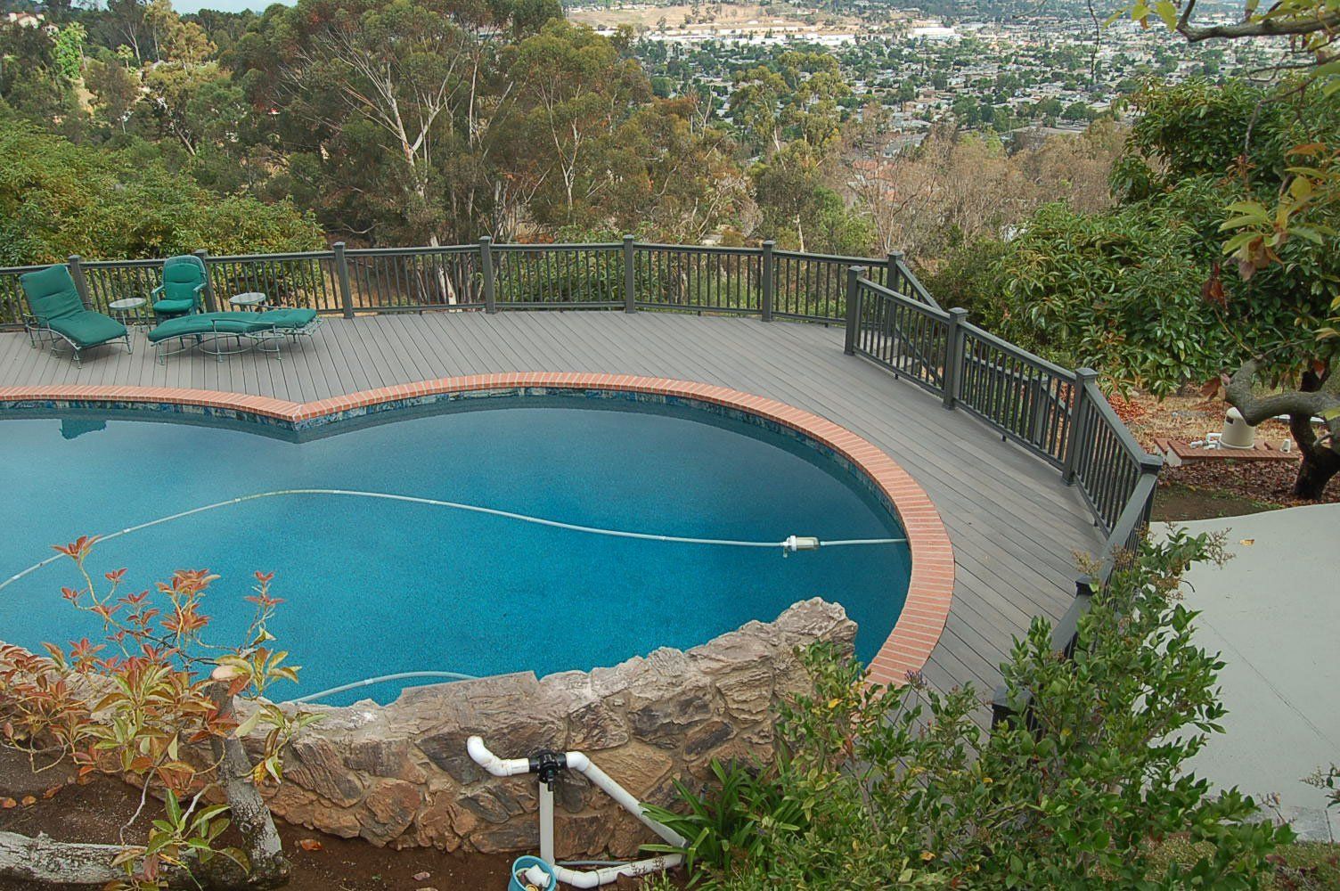 pool deck