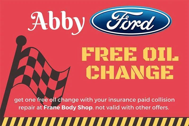 Abby free oil change
