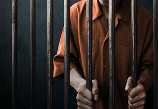 Man in prison