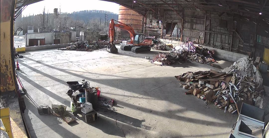 Junk drop-off center