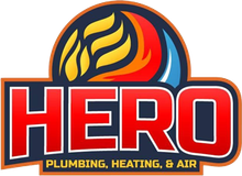 Hero Plumbing, Heating & Air Logo
