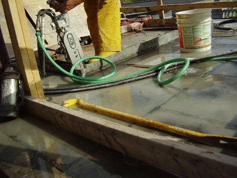 Concrete drilling
