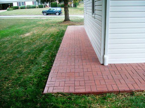 Paver walkway