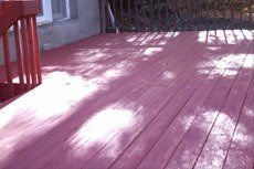 Deck restoration